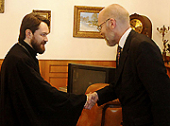 Председатель Отдела внешних церковных связей встретился с послом Финляндии Матти Анттоненом