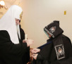 Посещение Святейшим Патриархом Кириллом богадельни при Зачатьевском монастыре