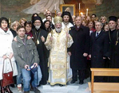 У мощей святого равноапостольного Кирилла в Риме впервые совершена православная Божественная литургия