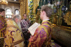 Архиерейское служение в праздник Иверской иконы Божией Матери в Богоявленском кафедральном соборе г. Москвы