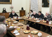 Председатель Издательского Совета Русской Православной Церкви встретился с московскими писателями