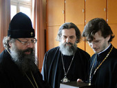 Русскую духовную семинарию в Париже посетил архиепископ Ярославский и Ростовский Кирилл