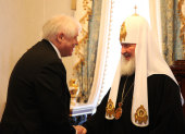 Предстоятель Русской Церкви встретился с уполномоченным по правам человека в Москве