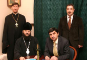 Санкт-Петербургская духовная академия подписала соглашение о сотрудничестве с Русской христианской гуманитарной академией