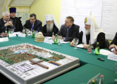 Святейший Патриарх Кирилл возглавил заседание Попечительского совета по восстановлению Морского собора в Кронштадте