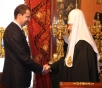 Встреча Святейшего Патриарха Кирилла с губернатором Чукотского автономного округа