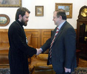 Председатель ОВЦС встретился с послом России в Бразилии С.П. Акоповым