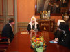 Встреча Святейшего Патриарха Кирилла с губернатором Тульской области