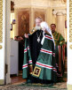 Патриаршее служение в неделю 4-ю Великого поста в Свято-Даниловом монастыре