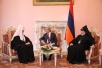Патриарший визит в Армению. День второй. Встреча с Президентом Республики Армения.