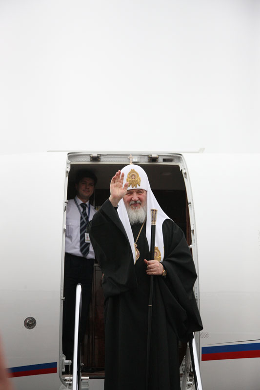 Патриарший визит в Армению. День третий. Церемония прощания в кафедральном соборе Эчмиадзина.