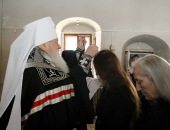 Митрополит Крутицкий и Коломенский Ювеналий совершил монашеский постриг двух послушниц Новодевичьего монастыря