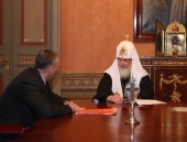 Состоялась встреча Святейшего Патриарха Кирилла с губернатором Сахалинской области