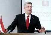 Патриаршее поздравление Президенту Латвийской Республики Валдису Затлерсу с 55-летием со дня рождения
