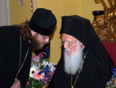 Святейший Патриарх Константинопольский Варфоломей приветствовал гостей из России