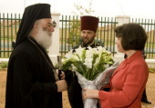 Патриарх Александрийский Феодор посетил русский храм прп. Сергия Радонежского в Йоханнесбурге