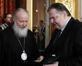 Состоялась встреча Святейшего Патриарха Кирилла с министром обороны Греции