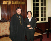 Представитель Отдела внешних церковных связей посетил Комитет по делам религий Вьетнама