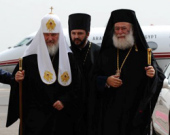 Начался визит Предстоятеля Русской Православной Церкви в Александрийский Патриархат