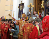 В столичном храме Рождества Иоанна Предтечи на Пресне прошел общемосковский молодежный пасхальный праздник