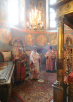 Патриаршее служение в Архангельском соборе Кремля в день Радоницы