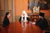 Встреча Святейшего Патриарха Кирилла с послом Австрии в России