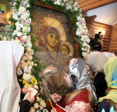 Блаженнейший митрополит Киевский Владимир прибыл в Святую землю с Вифлеемской иконой Божией Матери