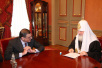 Встреча Святейшего Патриарха Кирилла с президентом Карачаево-Черкесской Республики