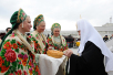 Первосвятительский визит Святейшего Патриарха Кирилла в Екатеринбургскую епархию. Встреча в аэропорту.