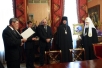 Встреча Святейшего Патриарха Кирилла с главой Приднестровья