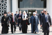 Визит Святейшего Патриарха Кирилла в Азербайджан. Проводы в аэропорту «Гейдар Алиев».