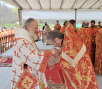 Патриаршее служение в день Собора новомучеников, в Бутове пострадавших