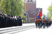 Возложение венка к могиле Неизвестного солдата у Кремлевской стены в канун 65-летия Победы в Великой Отечественной войне