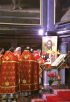 Патриаршее служение в Храме Христа Спасителя в день 65-й годовщины Победы в Великой Отечественной войне