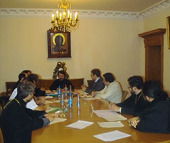Состоялось заседание Ученого совета Общецерковной аспирантуры