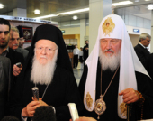 Предстоятели Константинопольской и Русской Православных Церквей ответили на вопросы журналистов