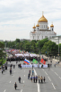 Праздничное шествие в Москве в день славянской письменности и культуры