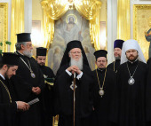 В ходе визита в Русскую Православную Церковь Святейший Патриарх Константинопольский Варфоломей посетил Покровский монастырь в Москве