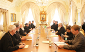 Состоялись переговоры делегаций Русской и Константинопольской Православных Церквей