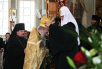 Посещение Святейшим Патриархом Кириллом Иоанновского женского монастыря на Карповке в Санкт-Петербурге