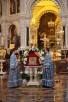 Молебен перед чудотворной Курской Коренной иконой Божией матери «Знамение» в Храме Христа Спасителя