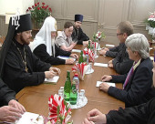 Святейший Патриарх Кирилл встретился с генеральным секретарем Всемирного Совета Церквей