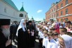 Патриарший визит в Муром. Посещение Спасо-Преображенского мужского монастыря.