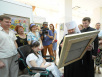 Відвідання Одеського центру реабілітації дітей-інвалідів митрополитом Саранським і Мордовським Варсонофієм