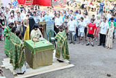 В рамках «Православной смены» молодежного форума «Селигер-2010» совершена миссионерская Божественная литургия