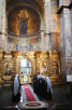 Патриарший визит на Украину. Молебен в киевском соборе Святой Софии.