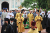Патриарший визит на Украину. Молебен в киевском соборе Святой Софии.