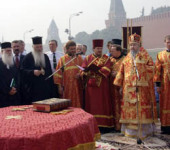 На Червоній площі Москви урочисто відсвяткували день пророка Божого Ілії