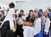 Первосвятительский визит в Липецкую епархию. Встреча Святейшего Патриарха в аэропорту Липецка