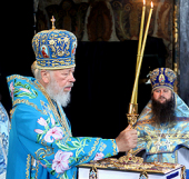 Блаженнейший митрополит Владимир возглавил богослужения по случаю престольного праздника Свято-Успенской Киево-Печерской лавры